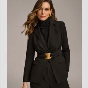 New w/ tag Donna Karan Elegant Black Women's Blazer